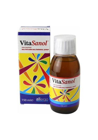 Allergo Vitasanol Multivitamin Şurup 150 Ml