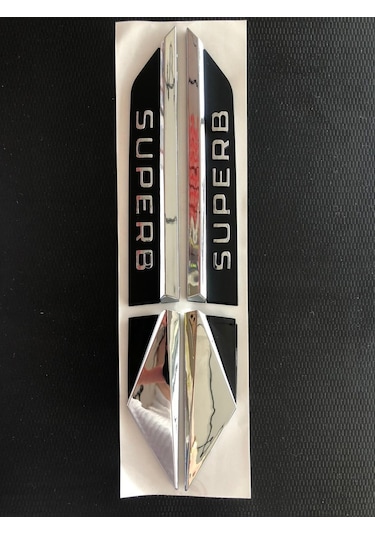 Skoda Superb Çamurluk Çıtası Logosu Arması