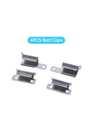 Konesam 3d Yazıcı Isı Yatağı Klembi 4 Adet - Paslanmaz Çelik - 7mm Kalınlığa Uygun