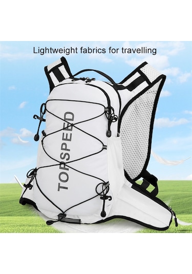 Sones Vanaheimr Büyük Kapasiteli Su Geçirmez Dağcılık Sırt Çantası Çok İşlevli Spor Su Çantası, Boyut: Tek Beden Beyaz