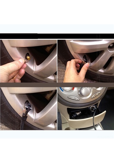 Suofeng 12v Abs Akıllı Basınç Göstergecili Hava Pompa - Motosiklet, Bisiklet, Lastik Bot Ve Araçlar İçin Taşınabilir Soğutma Sistemi