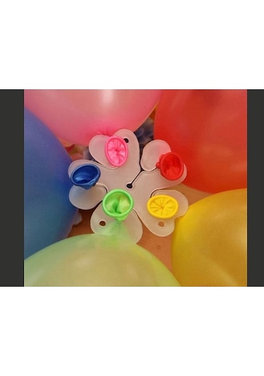 Papatya Balon Yapma Aparatı 12 Adet Karışık Renkli