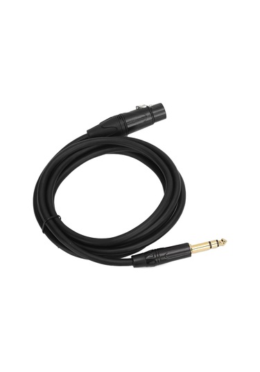 Yaleker Jorındo Xlr Dişi İle 6.35mm Trs Erkek Dengeli Kablosu - 22awg Oksijenli Kupfer, Ses Kalitesi Ve Iletim Gücü İçin Stüdyo/live Performans, 1 Metre Jd6001