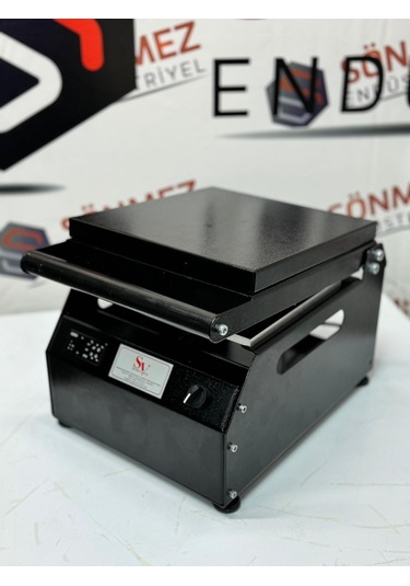 Sönmez Manuel 6 Bölmeli Kahvaltı Tabağı Kapatma Makinesi Black