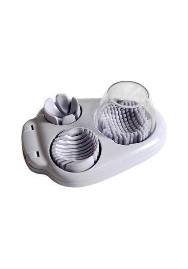 Cbtx 3'ü 1 Arada Çok Fonksiyonlu Sebze Meyve Kesici Fantezi Bölücü Yumurta Dilimleme