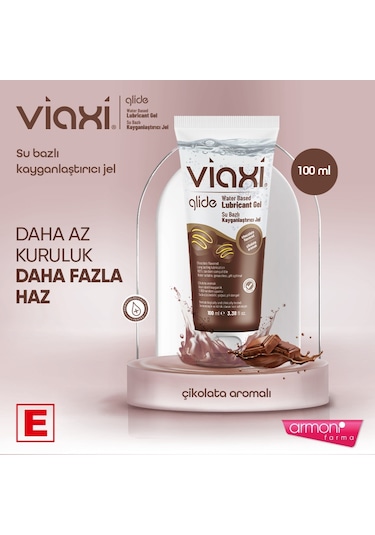 Viaxi Glide Kayganlaştırıcı Çikolatalı 100 ML