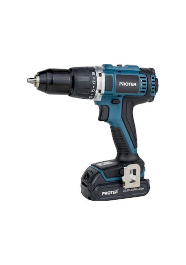 Proter PST 320 LD 20V 2 Ah Li-ion Çift Akülü Darbeli Matkap Vidalama