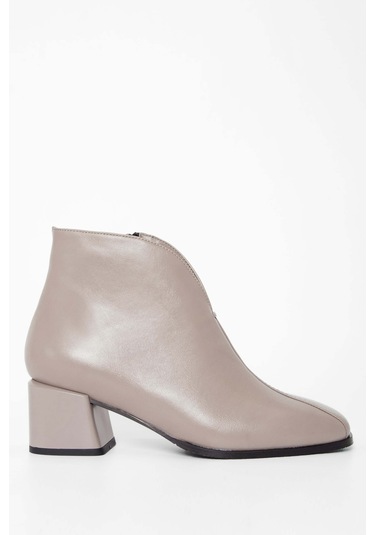 Tamer Tanca Kadın Hakiki Deri Vizon Casual Bot 33 530 Bn Bot Sk22/23 Vızon Dr Vizon