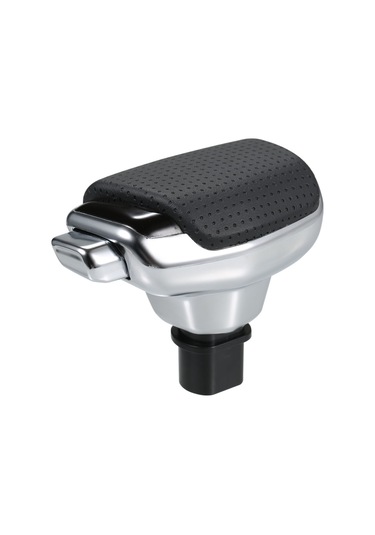 Ranyeek Renault İçin Mat Siyah Otomatik Vites Çubuğu Kısa Tipi Pu+plastik Vites Düğmesi Siyah