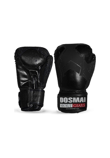 Dosmai Lykia Boks Eldiveni Boks Dişlik Boks Bandaj Set Siyah 12oz Siyah