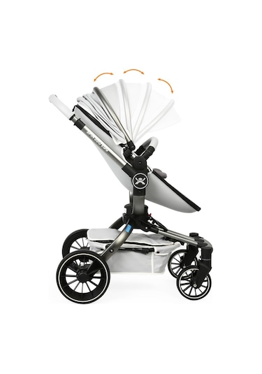 Yoyko Spin 360 Derece Dönebilen Bebek Arabası Gri Kasa