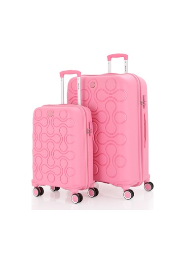 Mçs Polipropilen 2li Valiz Seti Büyük & Kabin V376 S23sy1000050-set 00020 Pembe