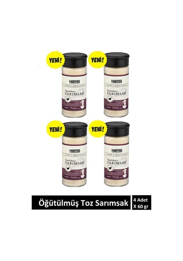Öğütülmüş Sarımsak 60 Gr X 4 Adet 82850824