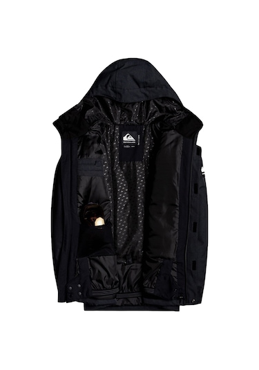Quiksılver Mıssıon Solıd Erkek Snowboard Montu Siyah