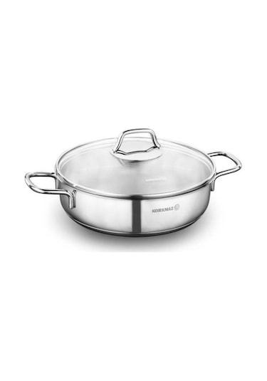 Korkmaz A1834 Perla Kısa Tencere 26 Cm