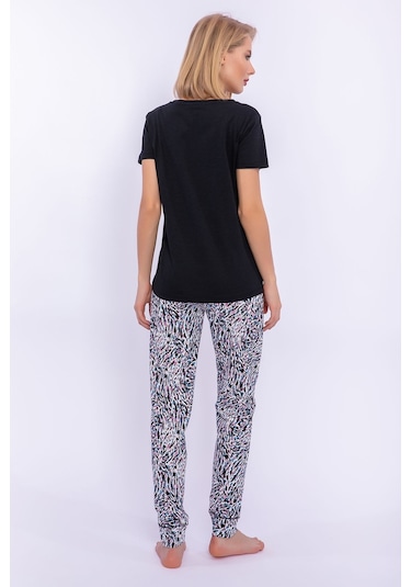 Pierre Cardin Wild Siyah Kadın Slim Fit Takım 5274-29052 Siyah