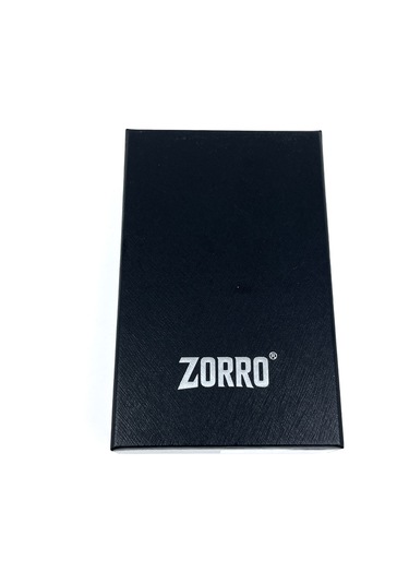 Zorro Premium Jet Alevli Puro Çakmağı Ahşap Desenli & Bakır Kaplama