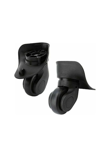 Hfambition Sessiz Pp+pet Tekerlekler, 2 Adet, 300 Gr, 10.6x10.4x9 Cm, Valiz/seyahat Çantası Tekerlek Aksesuarı -