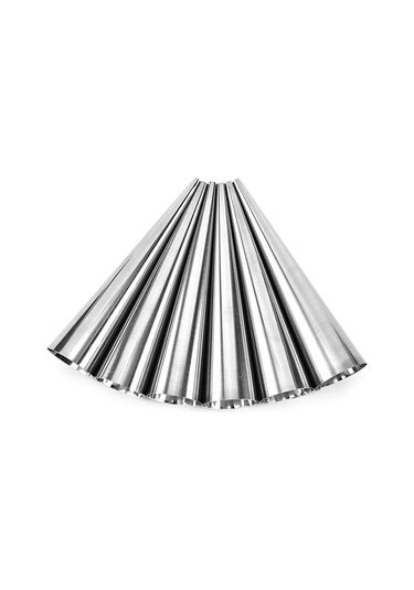 Sones 5 Adet Koni Rulo Kalıpları Paslanmaz Çelik Spiral Nozul Kruvasan Pasta Kreması Boynuz Kek Kalıbı