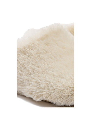 Twigy Stone Kadın Peluş Ev Terliği Bej 37/41 Bej Twigy Stone Kadın Peluş Ev Terliği Bej 37/41 Bej