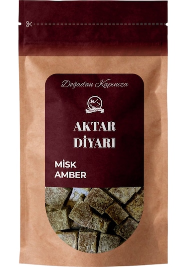 Aktar Diyarı Misk Amber Ceylan Göbeği Misk-i Amber Orjinal 1 KG