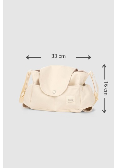 Sıvı Geçirmez Bebek Arabası Organizer Çantası Küçük Pamuk Desenli Coton Çok Renkli