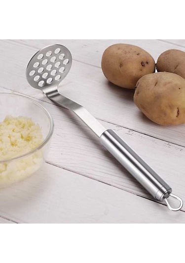 Pazly Cbtx 304 Paslanmaz Çelik Patates Ezici Bebek Maması Takviyesi Aracı Çok Renkli