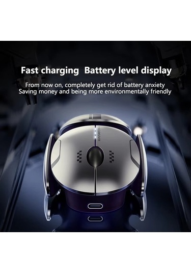 Prestigegoods Inphic X2 Kablosuz Bluetooth Fare - 3 Modlu, Sessiz, Şarj Edilebilir, Ofis/oyun Diğer