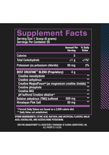 Bpı Best Creatine Kreatin Monohydrate Complex 300 Gr 50 Servis