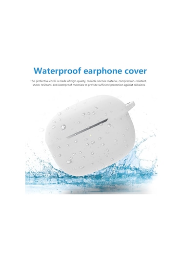 Xiaomi Gürültü Azaltma Pro Flipbuds Pro Kulaklıklar İçin Silikon Koruyucu Kılıf Koyu Yeşil