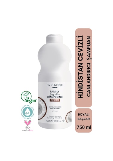Family Fresh Boyalı Saçlara Özel Hindistan Cevizli Şampuan 750ml