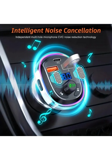 Xuweiwei T81 Araba Kablosuz Müzik Çalar Araç Fm Verici Alıcı Kablosuz Eller Serbest Telefon Sistemi Mp3 Çalar Şarj Cihazı