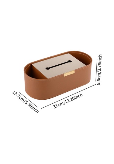 Suntek Doku Kağıt Tutucu Basit Dispenser Için Dispanser Kahverengi