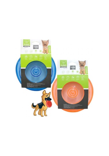 Nunbell Şeffaf Plastik Frizbi Köpek Oyuncağı Çok Renkli