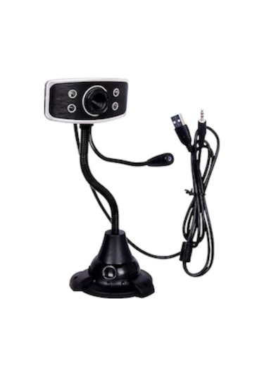 Everest SC-825 300K 480P USB Mikrofonlu Görüş Ledli Webcam