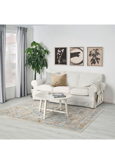 Eskitme Halı, Çok Renkli, 160x235 Cm