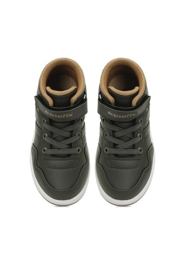 Kinetix Cax Haki Boğazlı Cırtlı Erkek Çocuk Spor Ayakkabı Haki