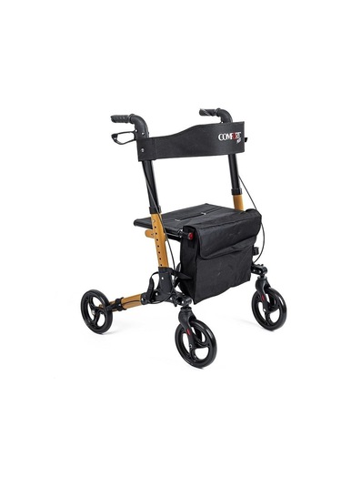 Medikaltec Comfort Plus Dm-9102 Kahverengi Lüx Alüminyum Rolatör