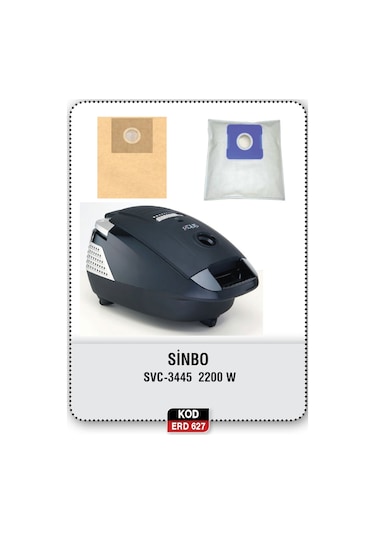 Simbo Svc 3438 Elektrikli Süpürge Toz Torbası 15 Adet