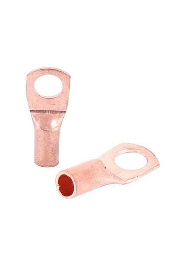 Novahub 50 Adet Sc6-6 Bakır Pabuç Terminali, Soğuk Preslenmiş Kıvrım Konnektörler, İnvertör Ve Akü Uygulamaları İçin
