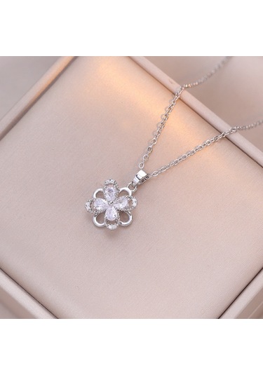 Bayan Kolye: Moda Estetiği Titanyum Çelik Kolye No.224 Çok REnkli