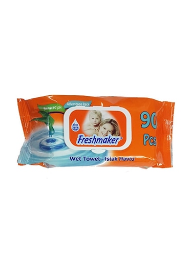 Freshmaker Aloe Vera Özlü Islak Havlu Avantaj Paket 90'Lı