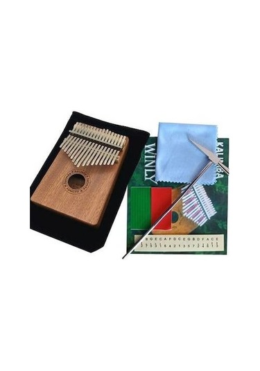 Masterwork Kalimba 17 Tuşeli + Çanta + Akort Çekici