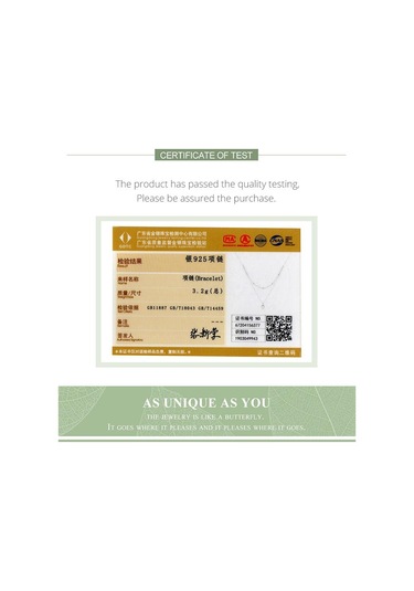 Bamoer Takı Bamoer Aşk Kalp Kadın Klavikula Zinciri Çift Zincir 925 Ayar Gümüş Boyun Takı Gümüş