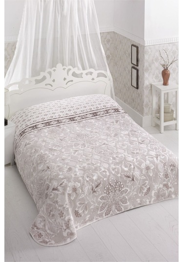 Sarar Battaniye Sarar Wellsoft Çift Kişilik Battaniye 4 Kg - Viyola Beyaz