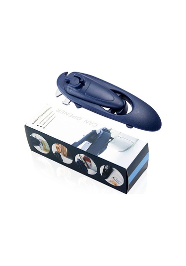 8'i 1'den 1 Paslanmaz Çelik Çok İşlevli Elle Yakalanmış Şişe Açıcı Koyu Mavi Mavi