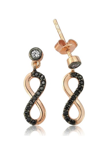 Gümüş Sonsuzluk Çivili Küpe N11.50062