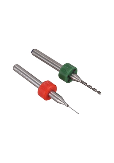 Sointeresting 10'lu Paket Karbür Mini Matkap Uçları Cnc Pcb 0,3-1,2 Mm