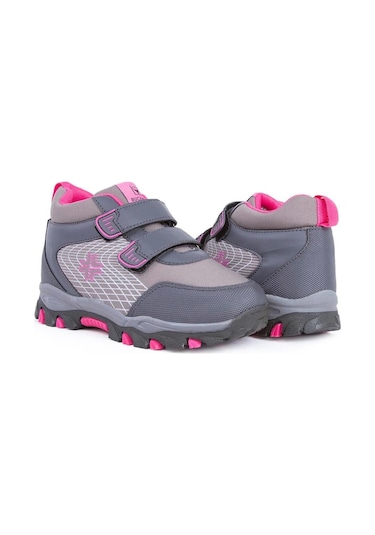 Buckhead 4259-f Gravity Casual Gri Çocuk Ayakkabı Pembe