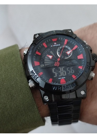 Naviforce Erkek Kol Saati Çift Kordonlu Dijital & Analog 2102